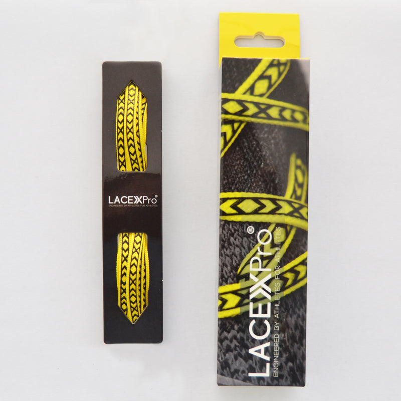 Lacex Pro Yellow Grip Laces