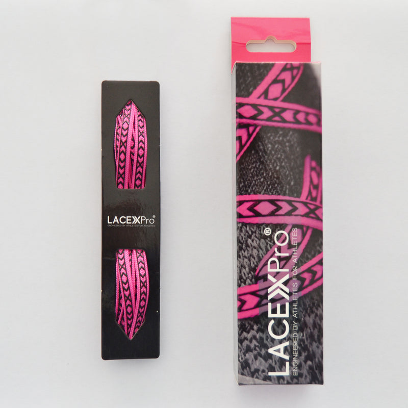 Lacex Pro Pink Grip Laces